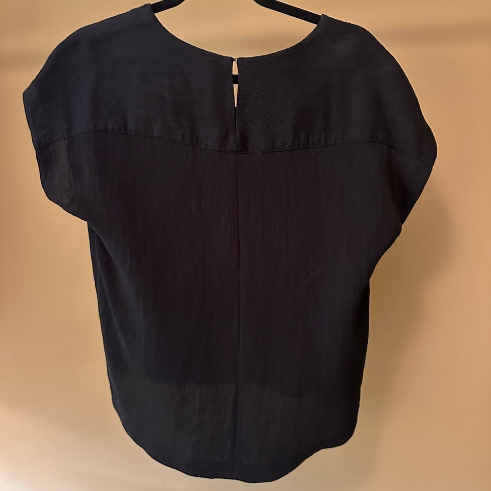 Club Monaco black blouse